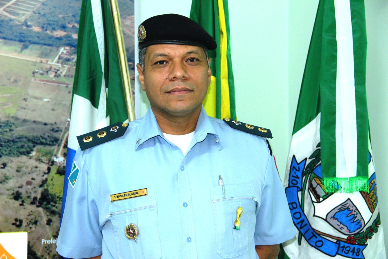 Prefeitura recebe visita do novo comandante da PM de Bonito