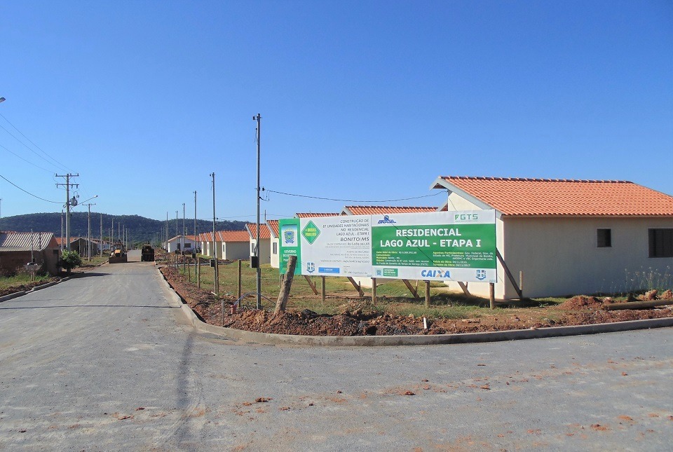Vistoria das casas do Lago Azul/Etapa 1 será neste sábado