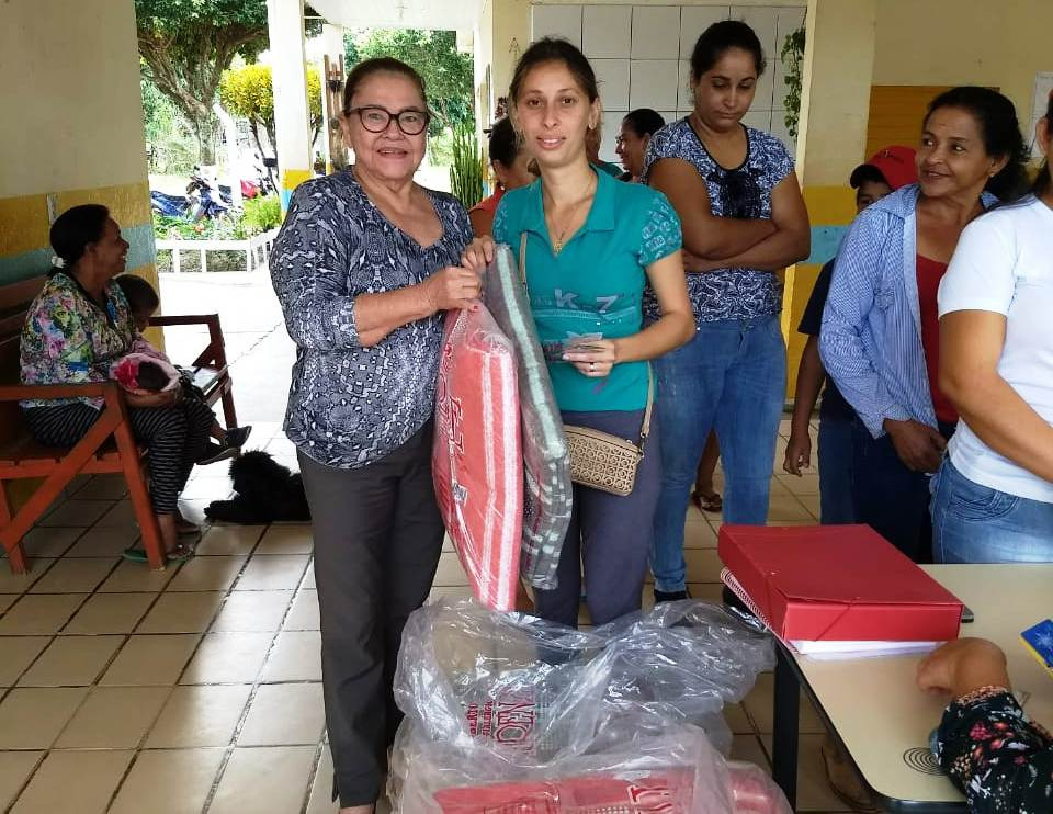 SAS entrega 198 cobertores no assentamento Guaicurús