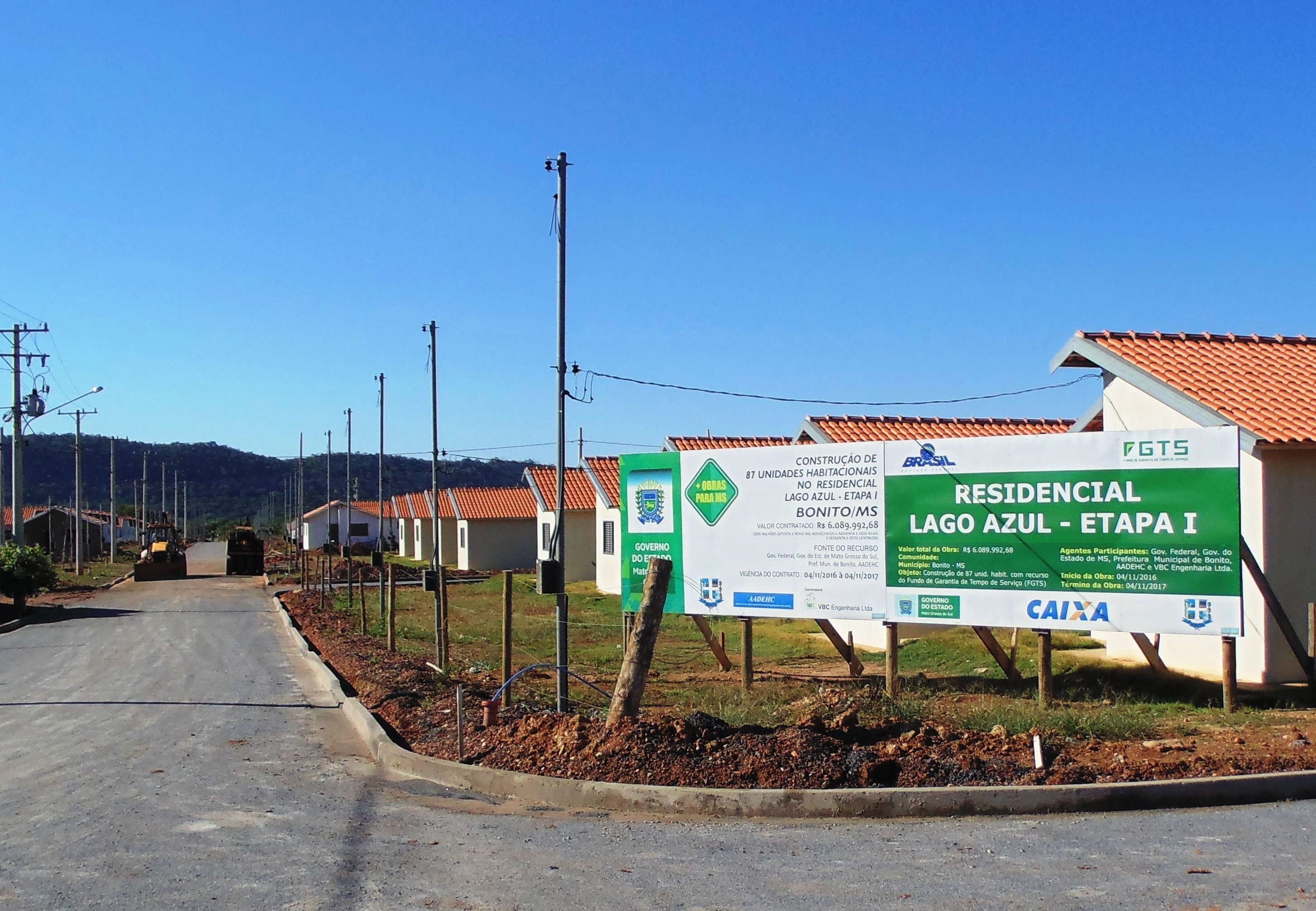 Chaves do Lago Azul/Etapa I serão entregues na terça, dia 17