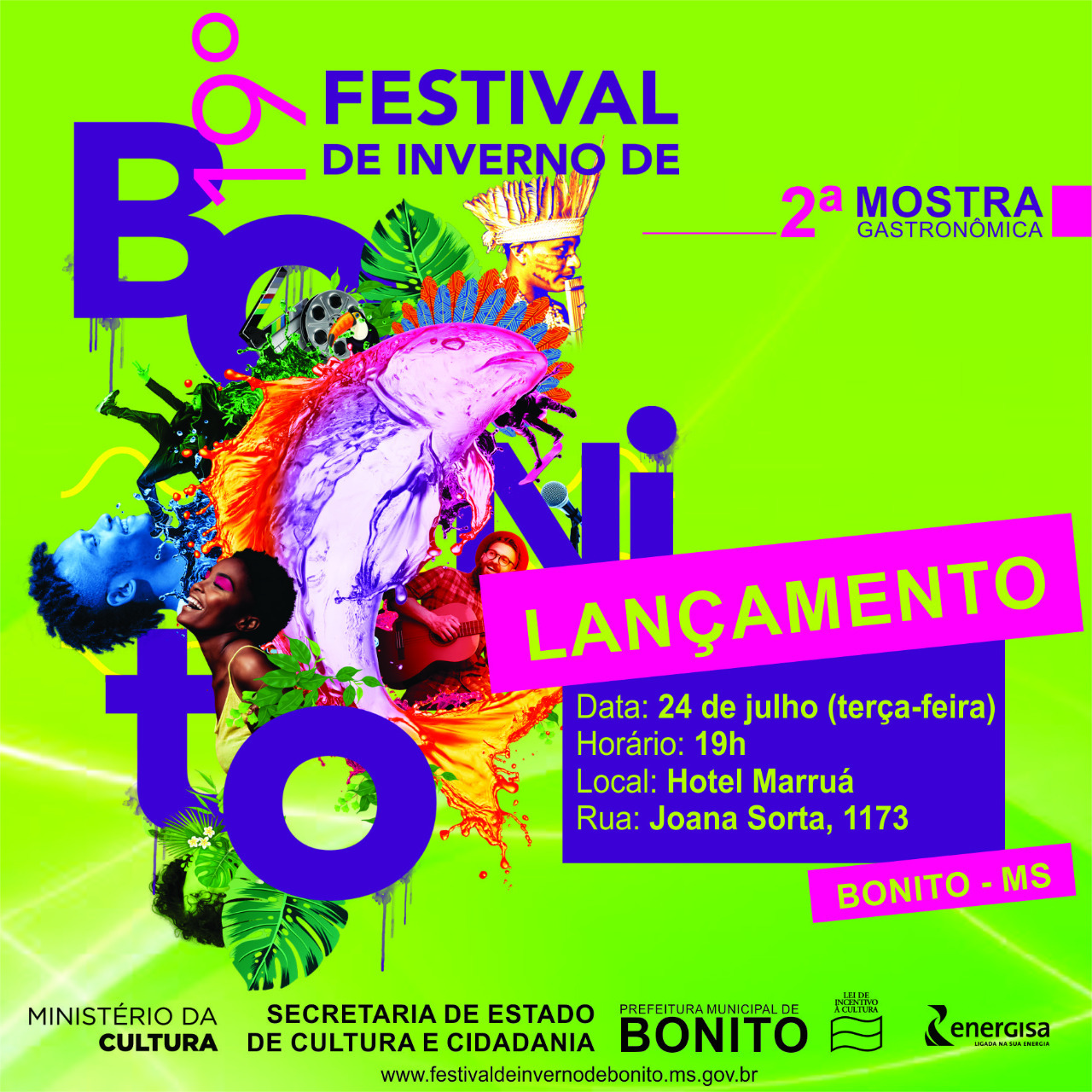 Lançamento oficial do Festival de Inverno será nesta terça Prefeitura