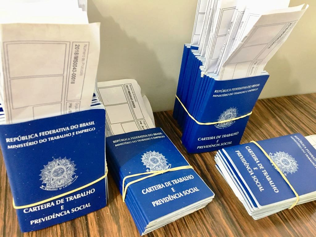 Confira a relação das carteiras de trabalho a serem retiradas