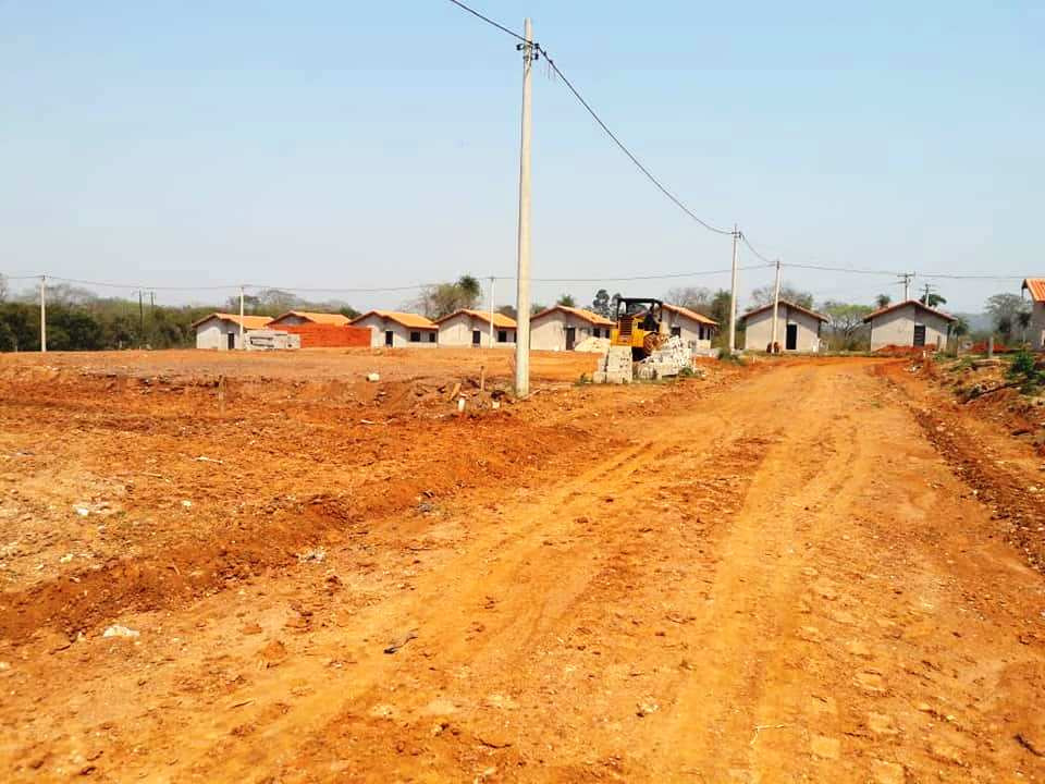 Obras conclui aterramento no loteamento Rio Bonito I