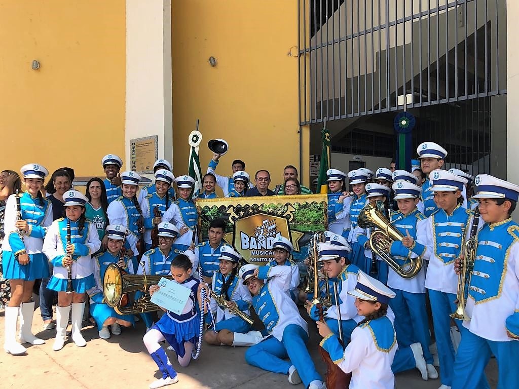Banda Municipal obtém 1º Lugar em concurso em Corumbá