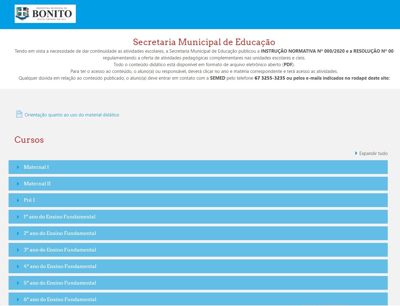 Semec divulga orientação aos pais sobre retorno escolar e nova plataforma