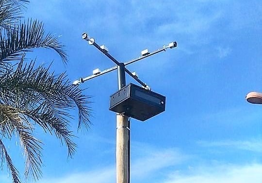 Revitalizada, Praça do Bom Viver recebe internet gratuita Local passa a contar com 8 câmeras de vigilância, Full HD (com grande resolução) e internet gratuita.Foto: Divulgação