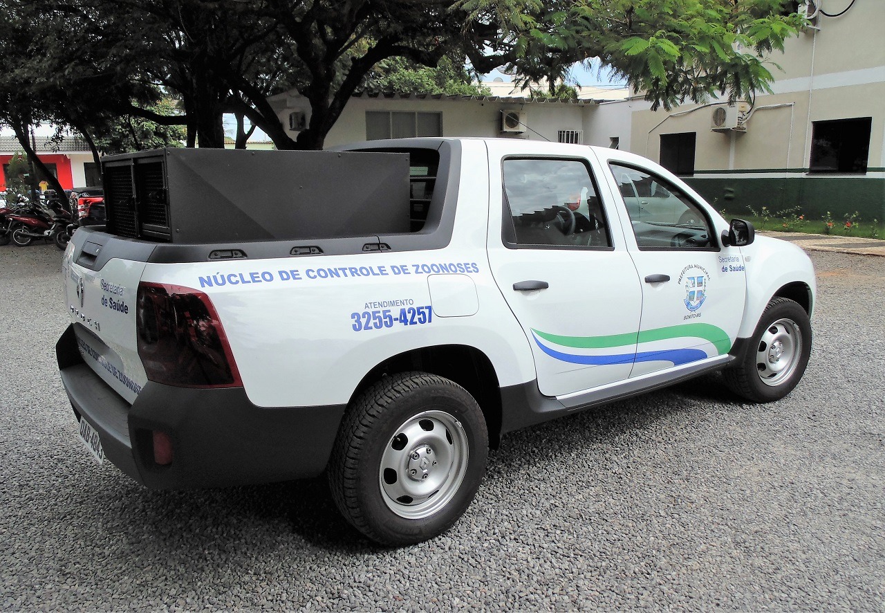 Veículo adquirido é uma picape Renault Duster Oroch, 4 portas, especialmente adaptado. Foto: PMB