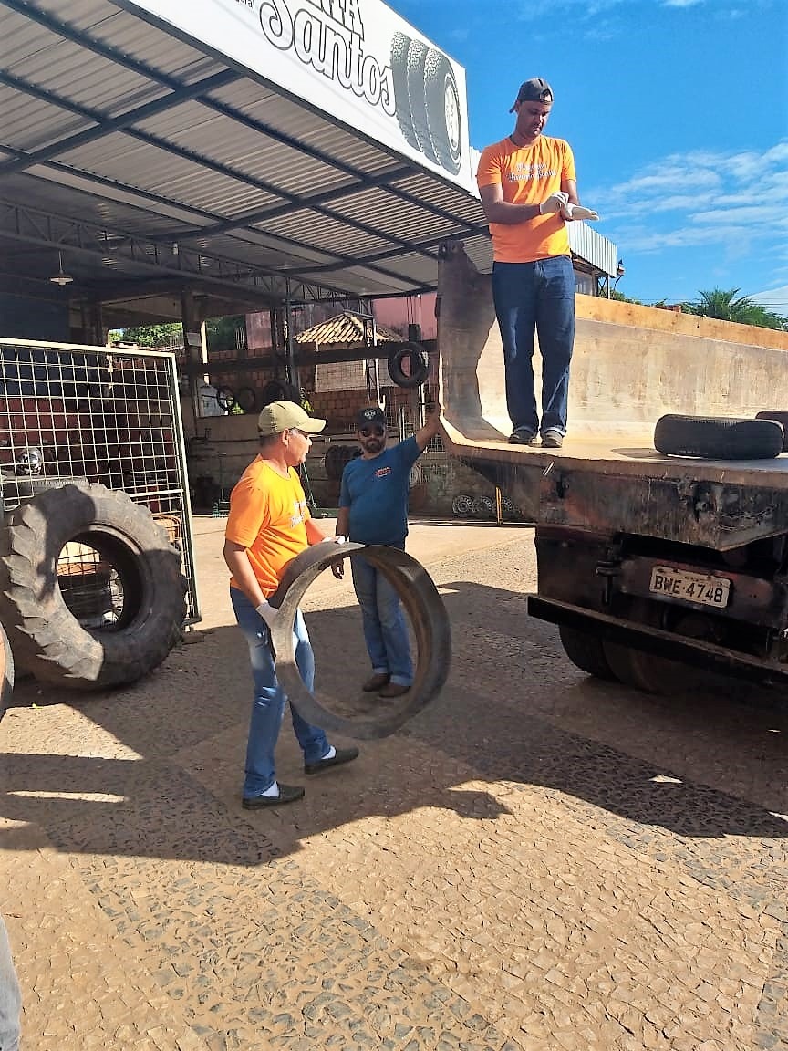Responsabilidade da destinação final dos pneus é dos fabricantes, de acordo com resolução do CONAMA. Foto: Divulgação
