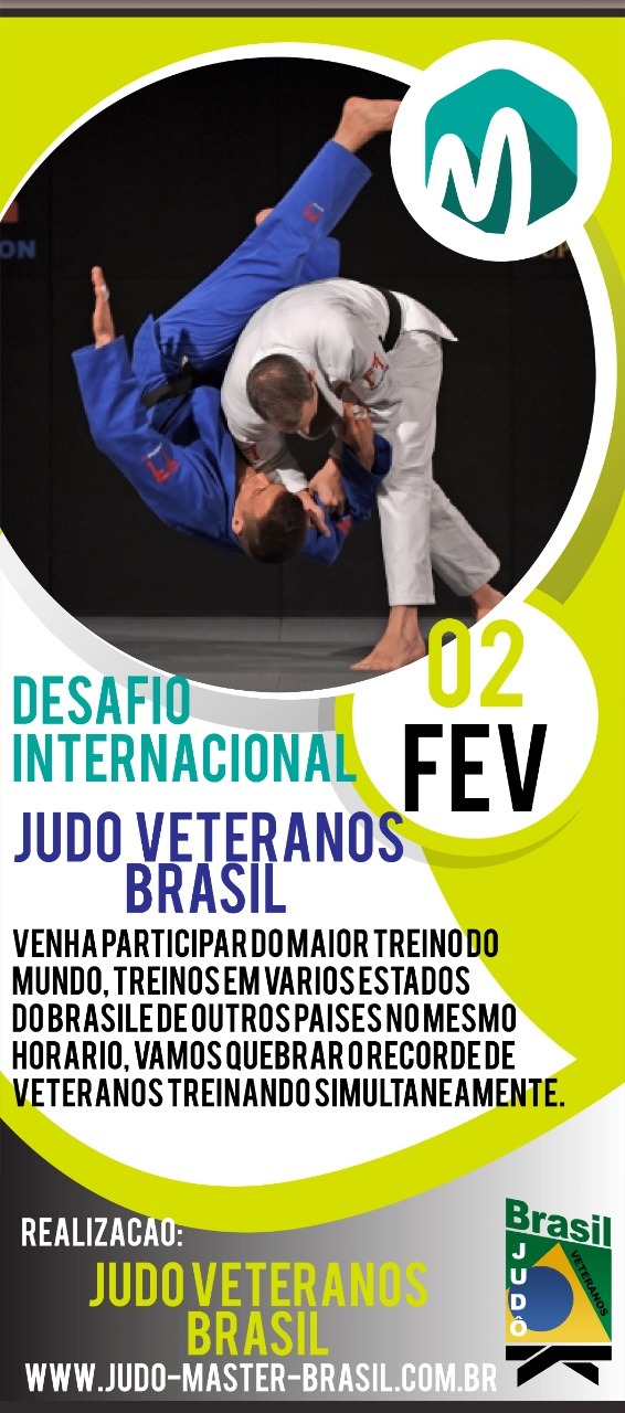 I Encontro de Amigos do Judô e Desafio Internacional Judô Veteranos 2019 I Encontro de Amigos do Judô e Desafio Internacional Judô Veteranos 2019