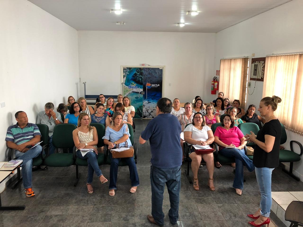 Prefeito reforçou o comprometimento da sua gestão com a educação do município. Foto: Jabuty