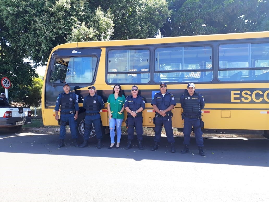 Inspeção do DEMTRAT conta com o apoio da Polícia Militar, Guarda Municipal e Detran. Foto: Divulgação