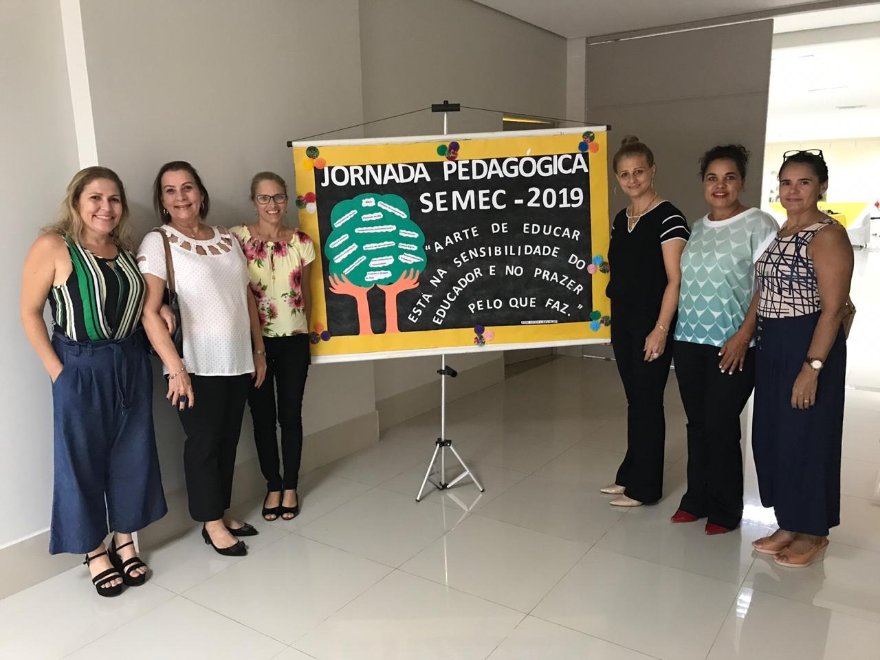 Secretaria de Educação realiza a Jornada Pedagógica 2019 Alunos precisam ser estimulados a imaginar e a criar, afirmam organizadores. Foto: Divulgação