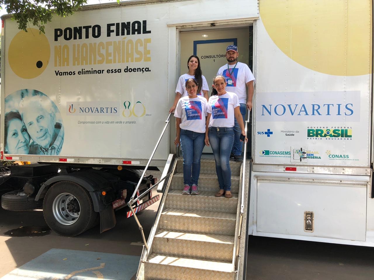 Trabalhos contam com a participação da Secretaria Municipal de Saúde. Foto: Jabuty
