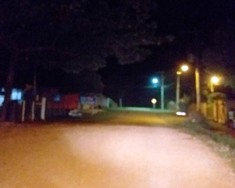 Prefeitura instala 20 novos pontos de iluminação pública no Distrito Águas do Miranda