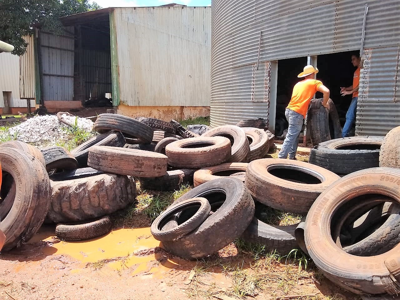 Responsabilidade pela destinação final dos pneus é dos fabricantes, segundo resolução do CONAMA. Foto: Divulgação