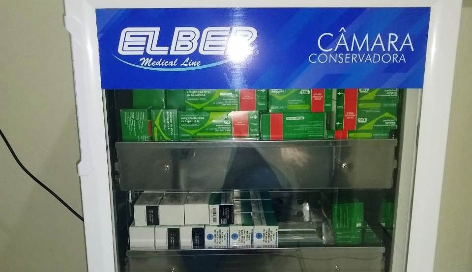 Município investe em câmara fria para armazenamento de vacinas