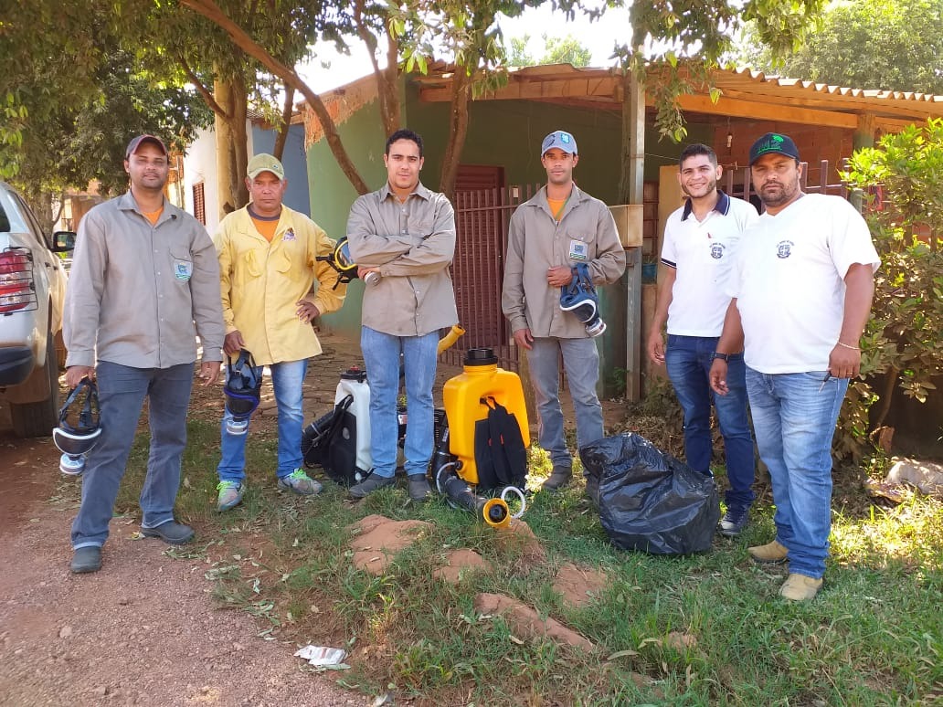 Vigilância em Saúde realiza ações de bloqueio contra a dengue
