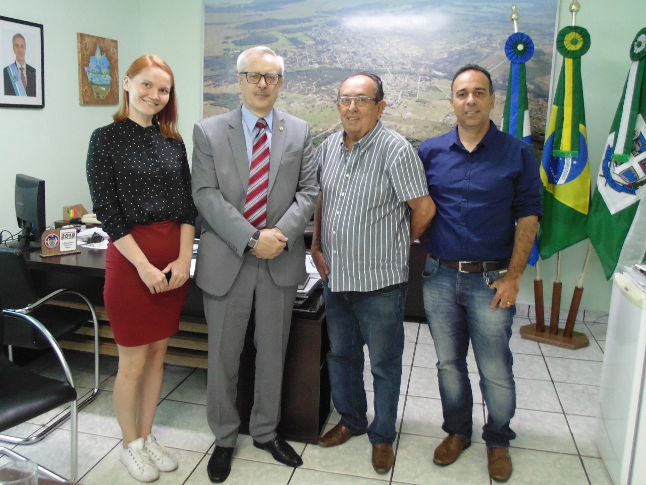 Objetivo da visita à Bonito é realizar um levantamento do potencial turístico da região. Foto: Boni