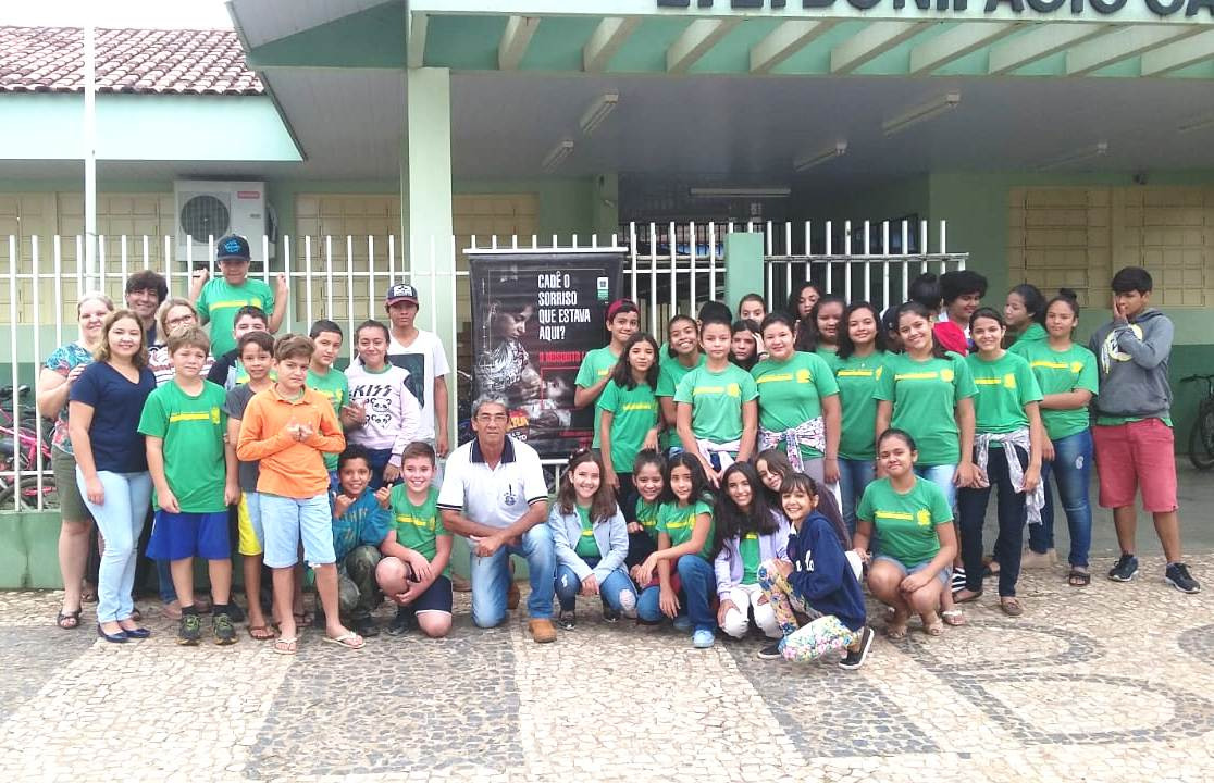 Objetivo é informar e sensibilizar os alunos sobre a importância do combate ao mosquito da dengue. Foto: Divulgação