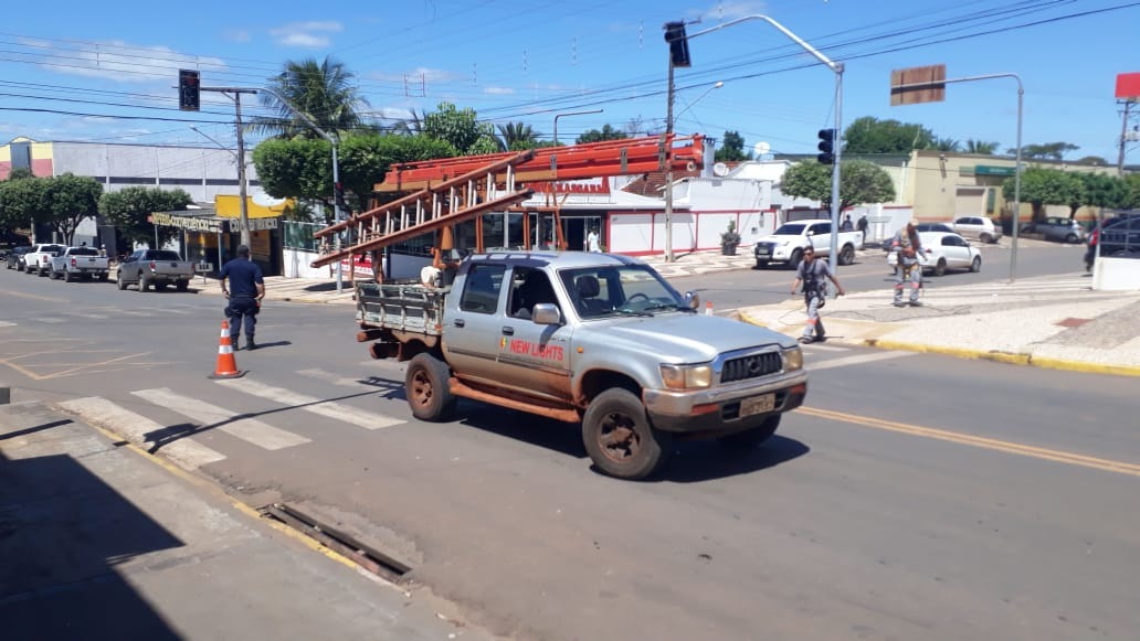 Equipe responsável pela manutenção efetuou os reparos ainda pela manhã. Foto: Divulgação