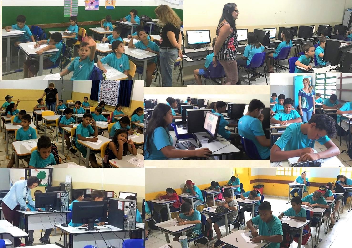 Avaliação Diagnóstica Inicial envolveu alunos do 1º ao 9º ano. Foto: Divulgação