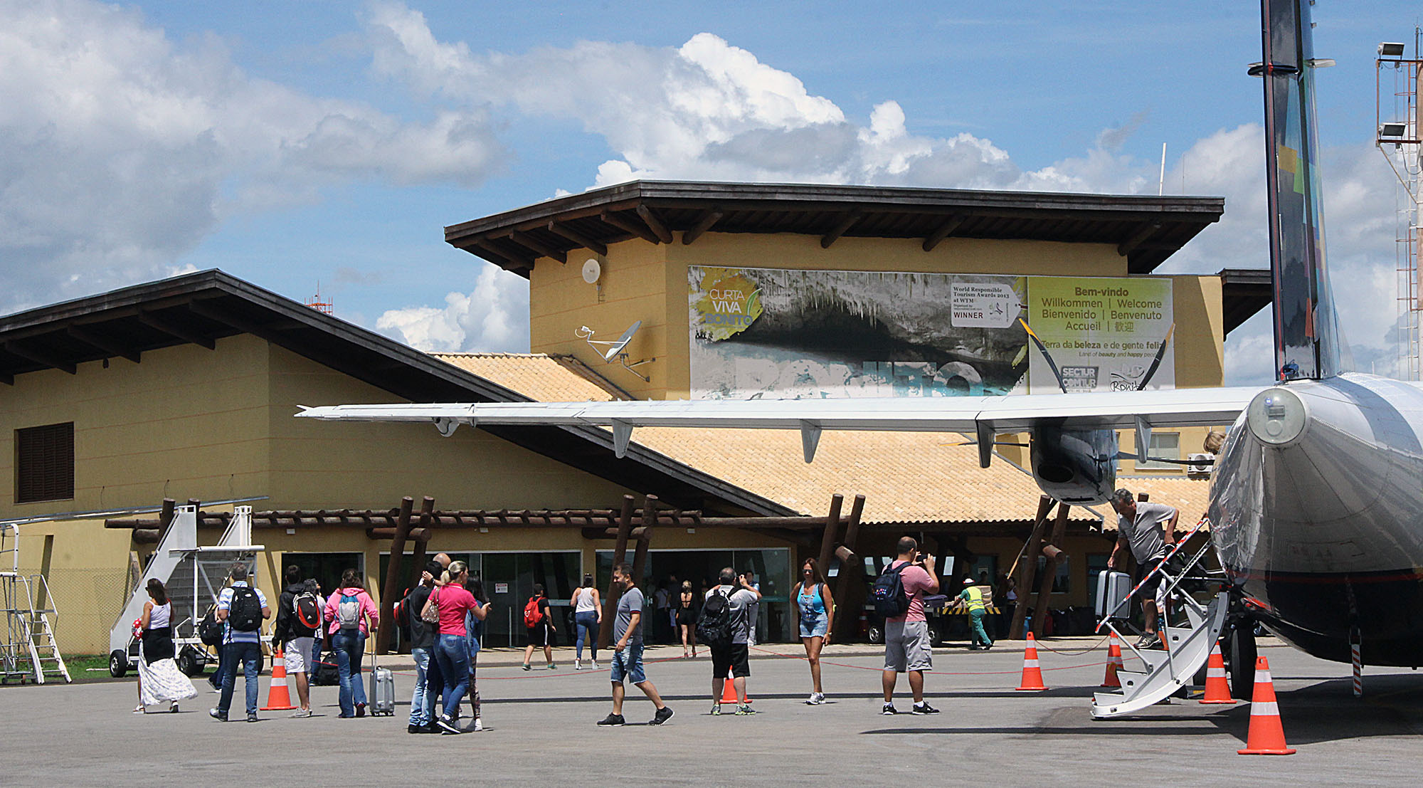 Aeroporto de Bonito vai receber novo sistema de navegação Novo sistema vai reforçar as condições de segurança de pousos e decolagens. Foto: Governo do Estado de MS