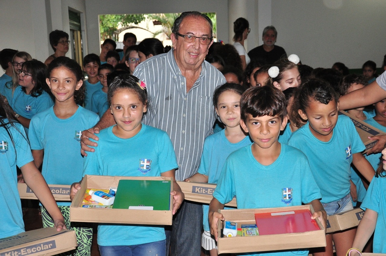 Entrega na Escola Municipal João Alves de Arruda, foi feita na sexta-feira (26) pelo prefeito Odilson Soares. Foto: Jabuty