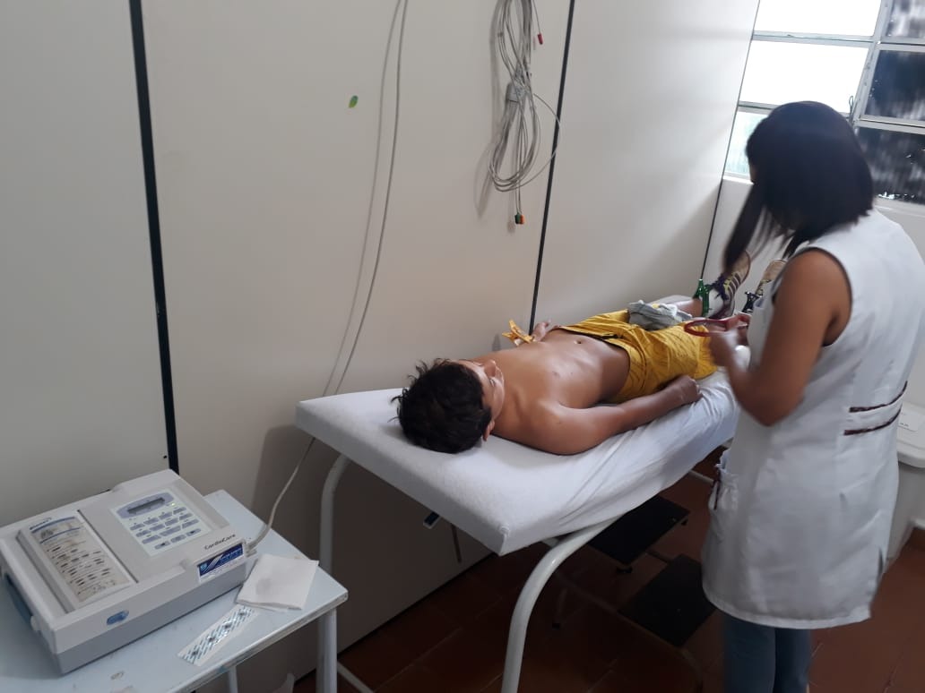 Exames médicos são obrigatórios para participação na competição. Foto: Jabuty