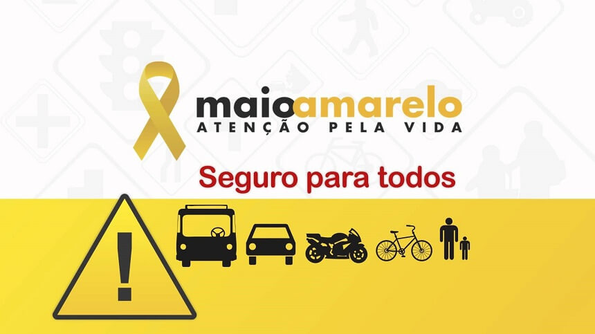 Ações terão como objetivo alertar para o grande número de vítimas do trânsito no país. 