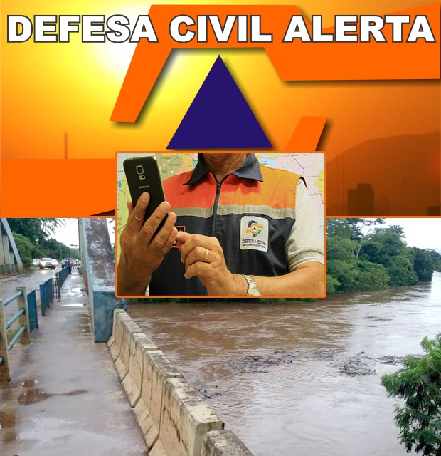 A Coordenação da Defesa Civil comunicou o fato à Coordenadoria de Defesa Civil de Bonito, que encontra-se em alerta. Foto/arte: Jabuty