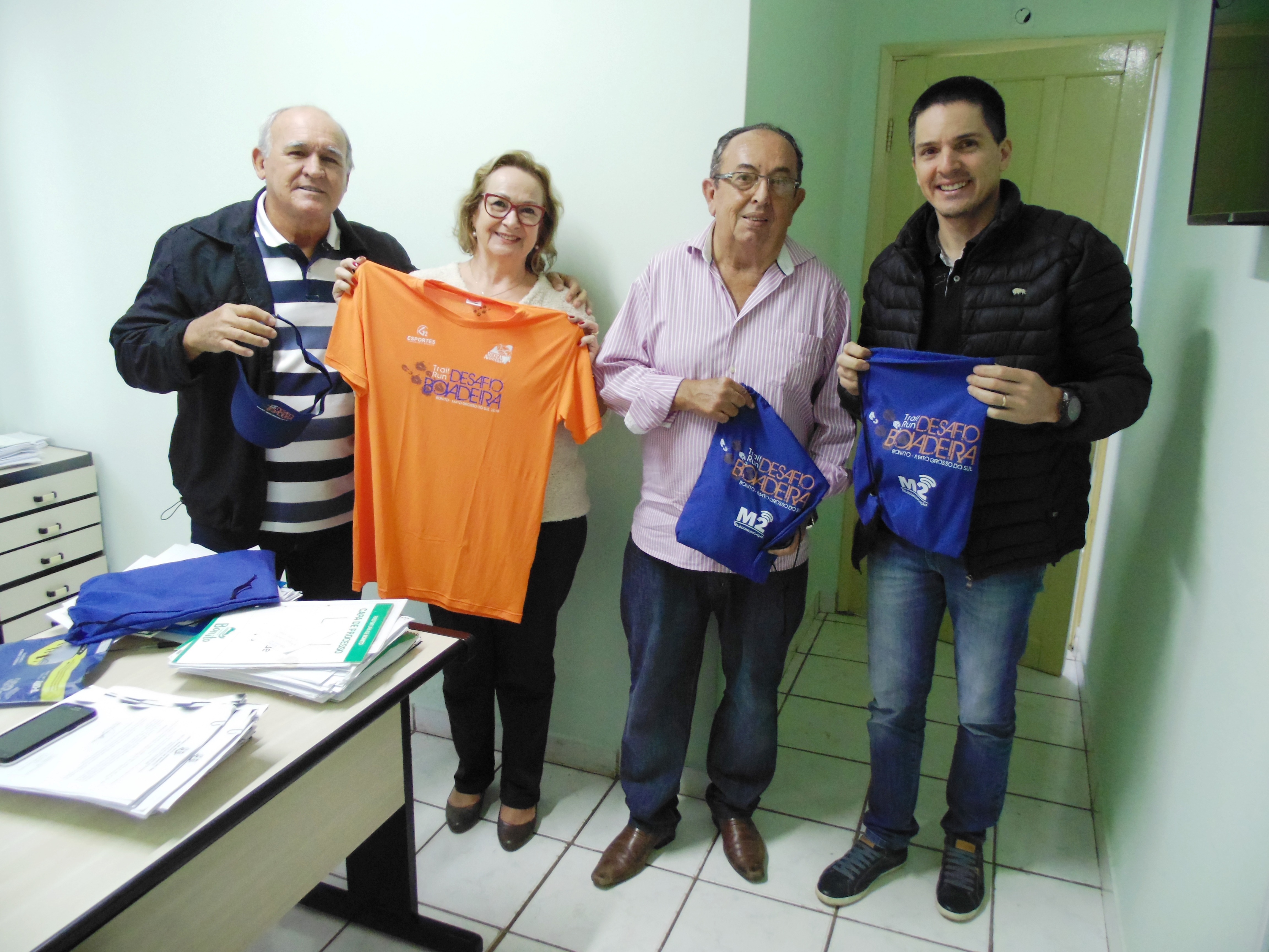 Material promocional do evento foi apresentado nesta quarta-feira (15) ao prefeito. Foto: PMB
