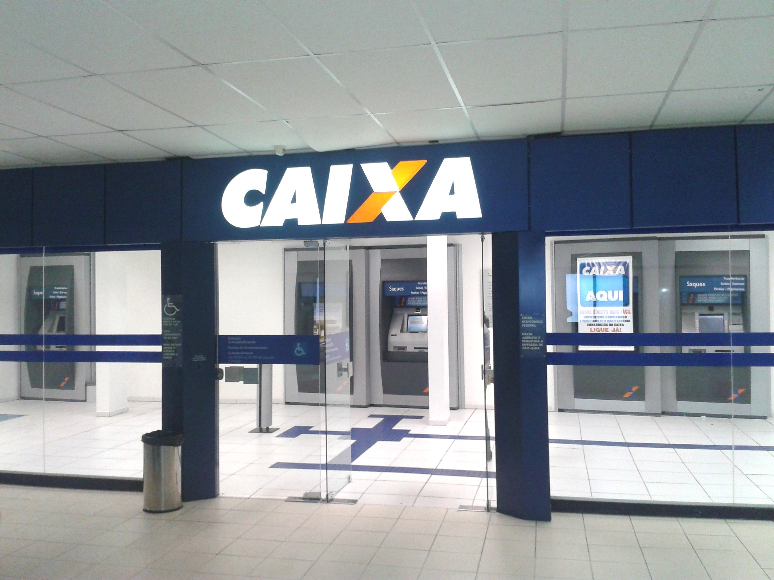 Proventos estarão disponíveis a partir das 14h00 nas agências da CEF. Foto ilustrativa