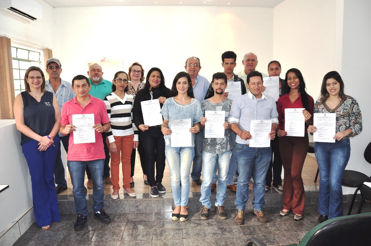 A cerimônia de posse foi realizada no auditório do COMTUR. Foto: Jabuty