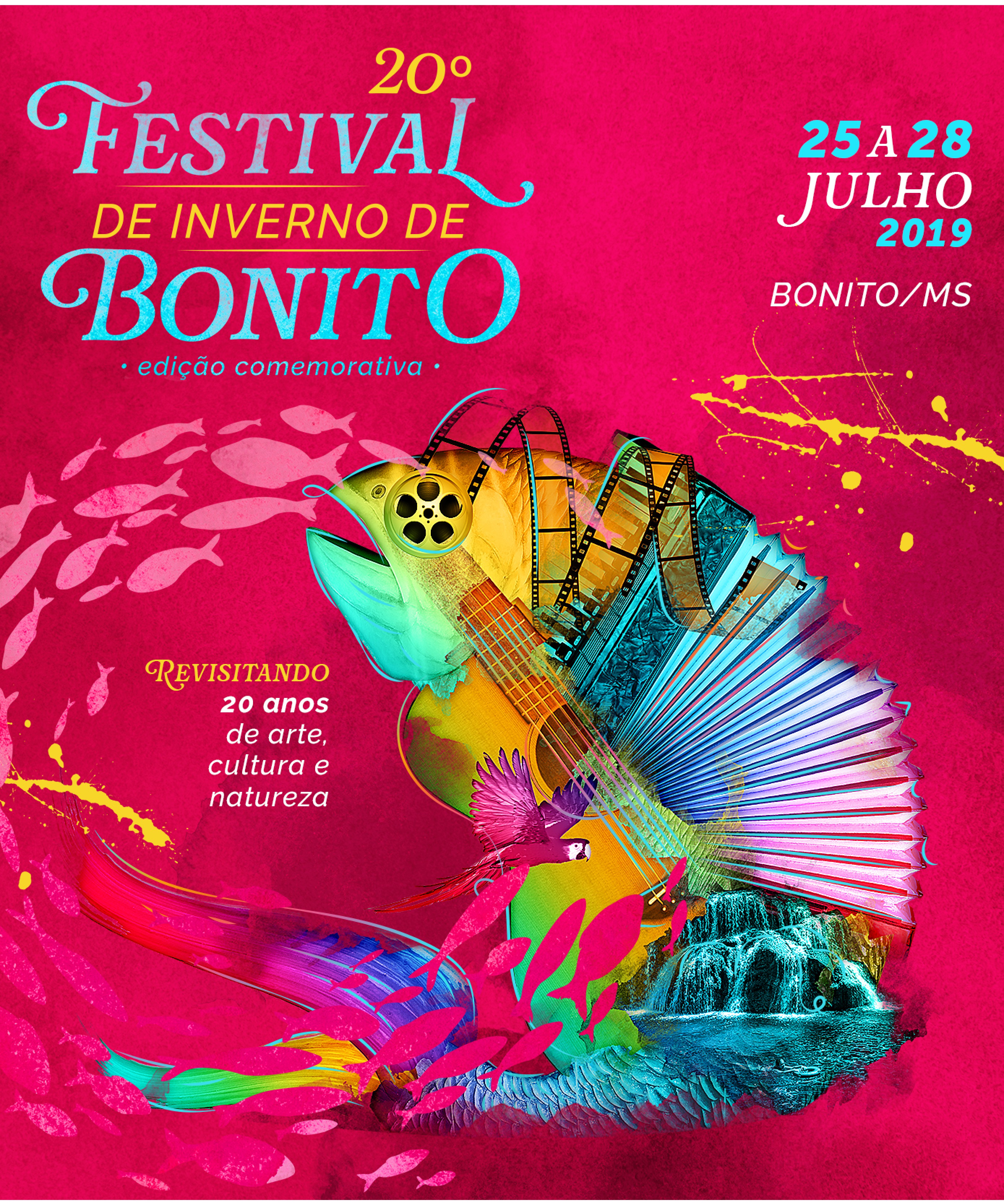 Confira a programação completa do 20º Festival de Inverno de Bonito Confira a programação completa do 20º Festival de Inverno de Bonito
