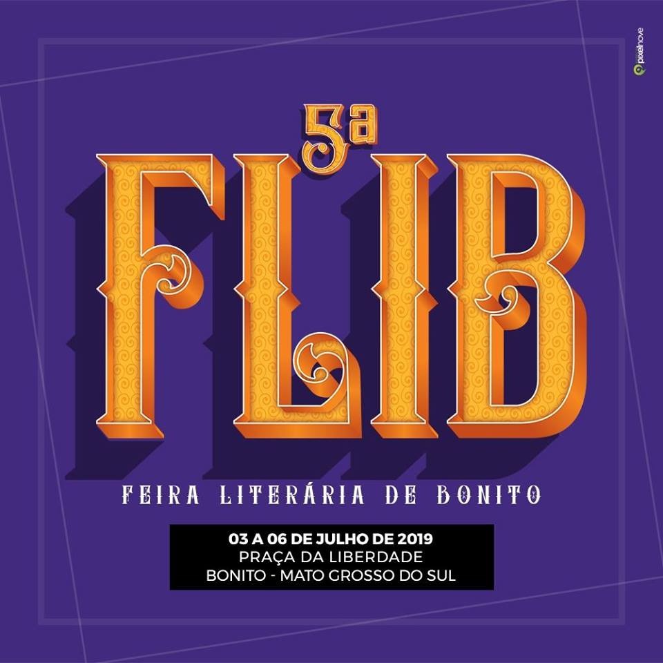 5ª Feira Literária de Bonito começa nesta quarta-feira
