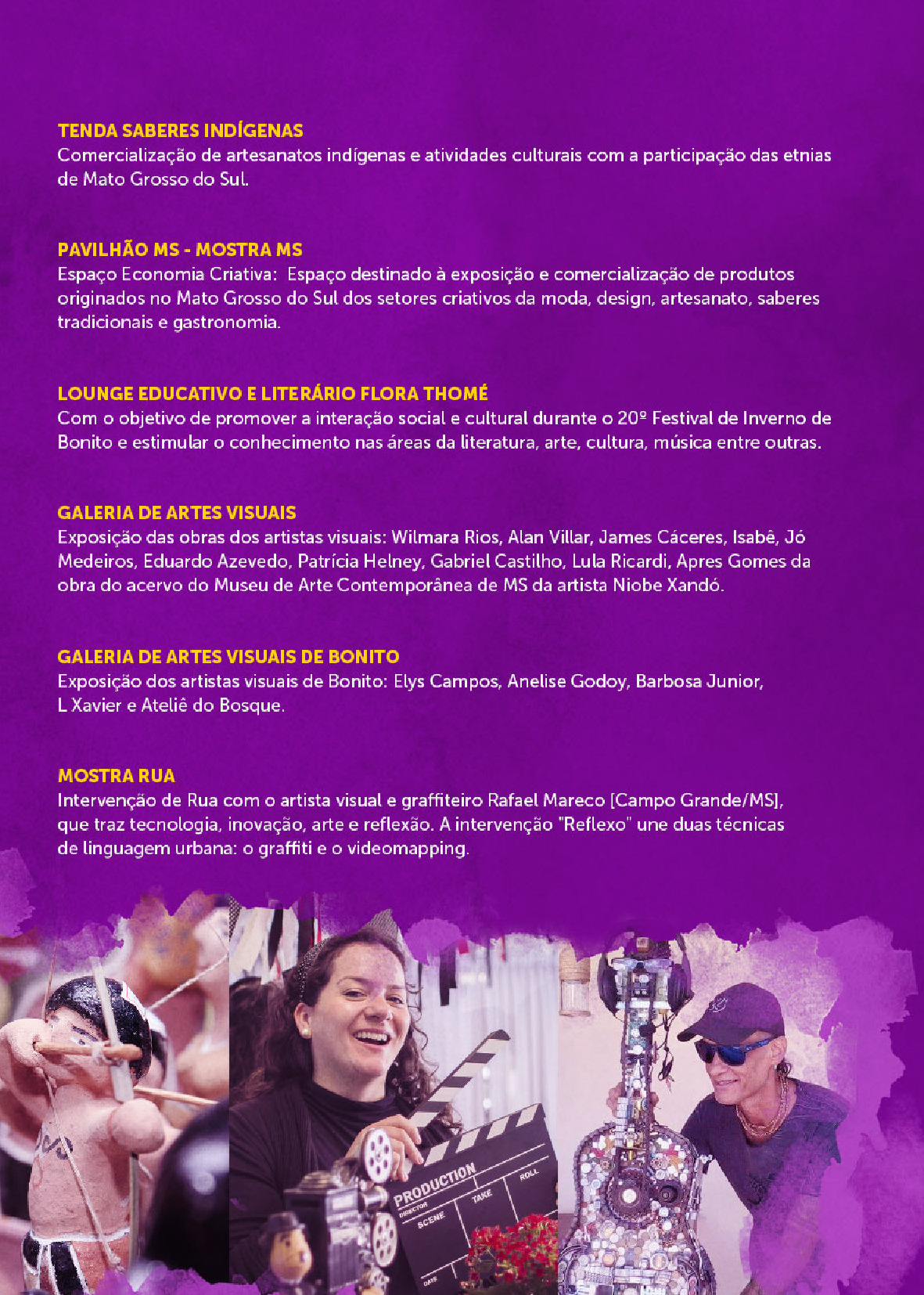 Confira a programação do Festival de Inverno, em novo formato Confira a programação do Festival de Inverno, em novo formato