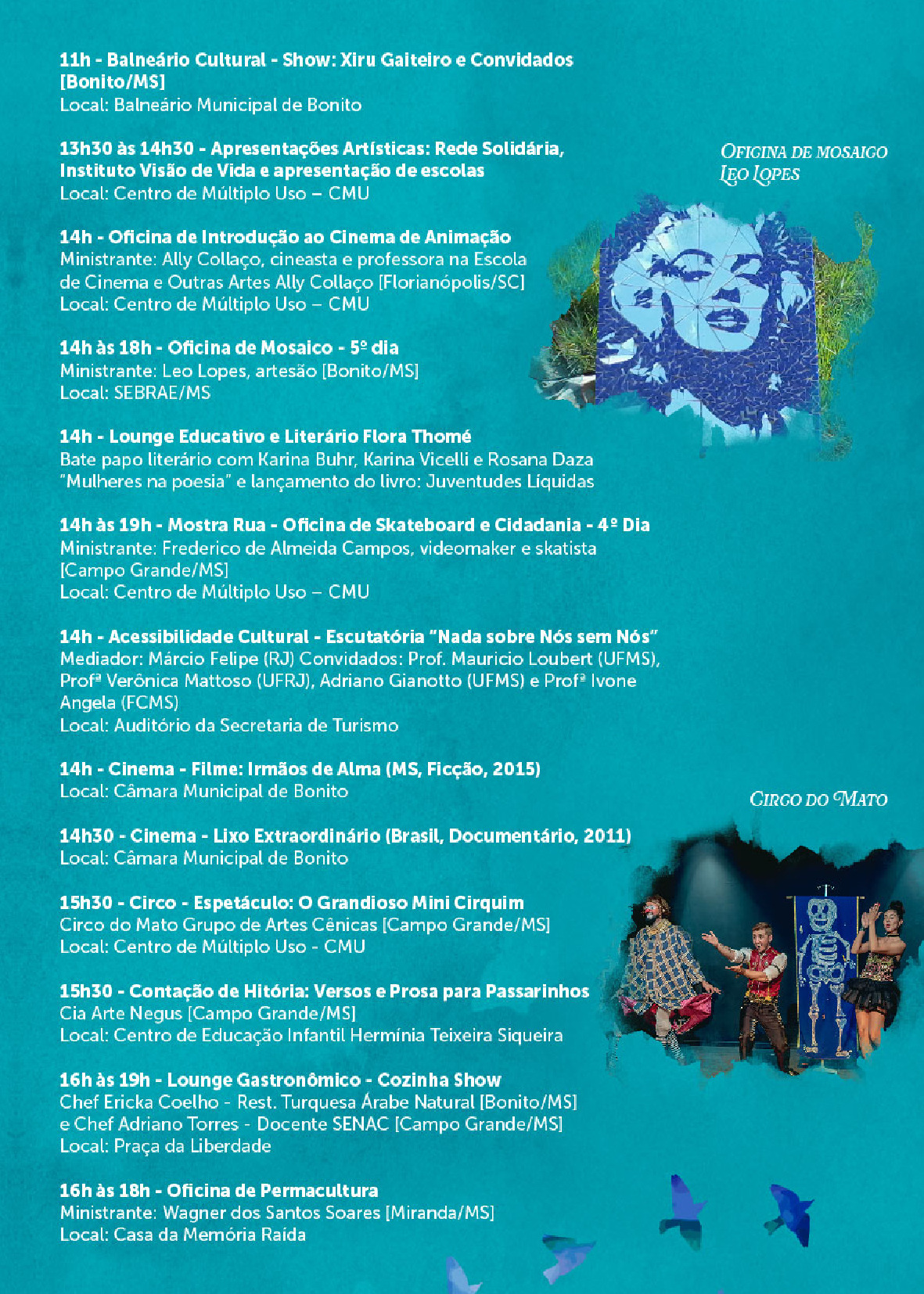 Confira a programação do Festival de Inverno, em novo formato Confira a programação do Festival de Inverno, em novo formato
