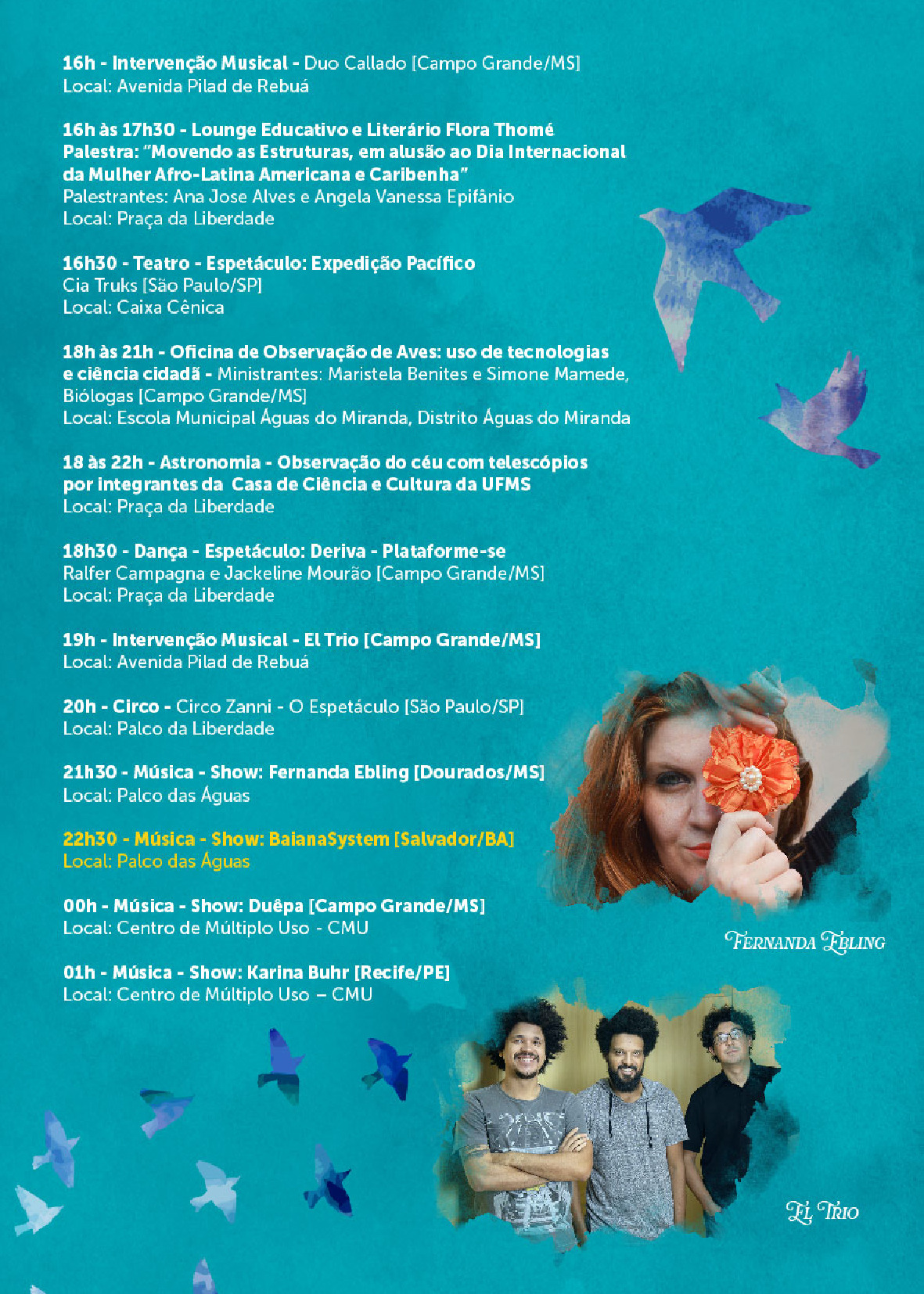 Confira a programação do Festival de Inverno, em novo formato Confira a programação do Festival de Inverno, em novo formato