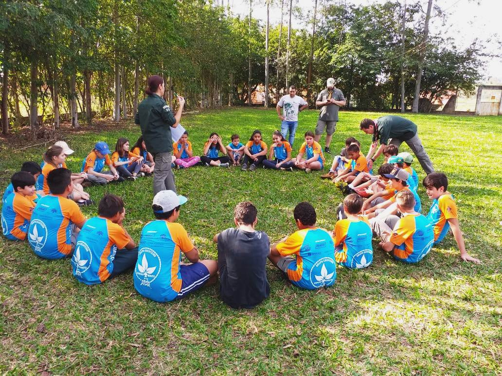 Objetivo do Grupo de Escoteiros Rincão Bonito 50/MS é contribuir para a educação dos jovens. Foto: Divulgação