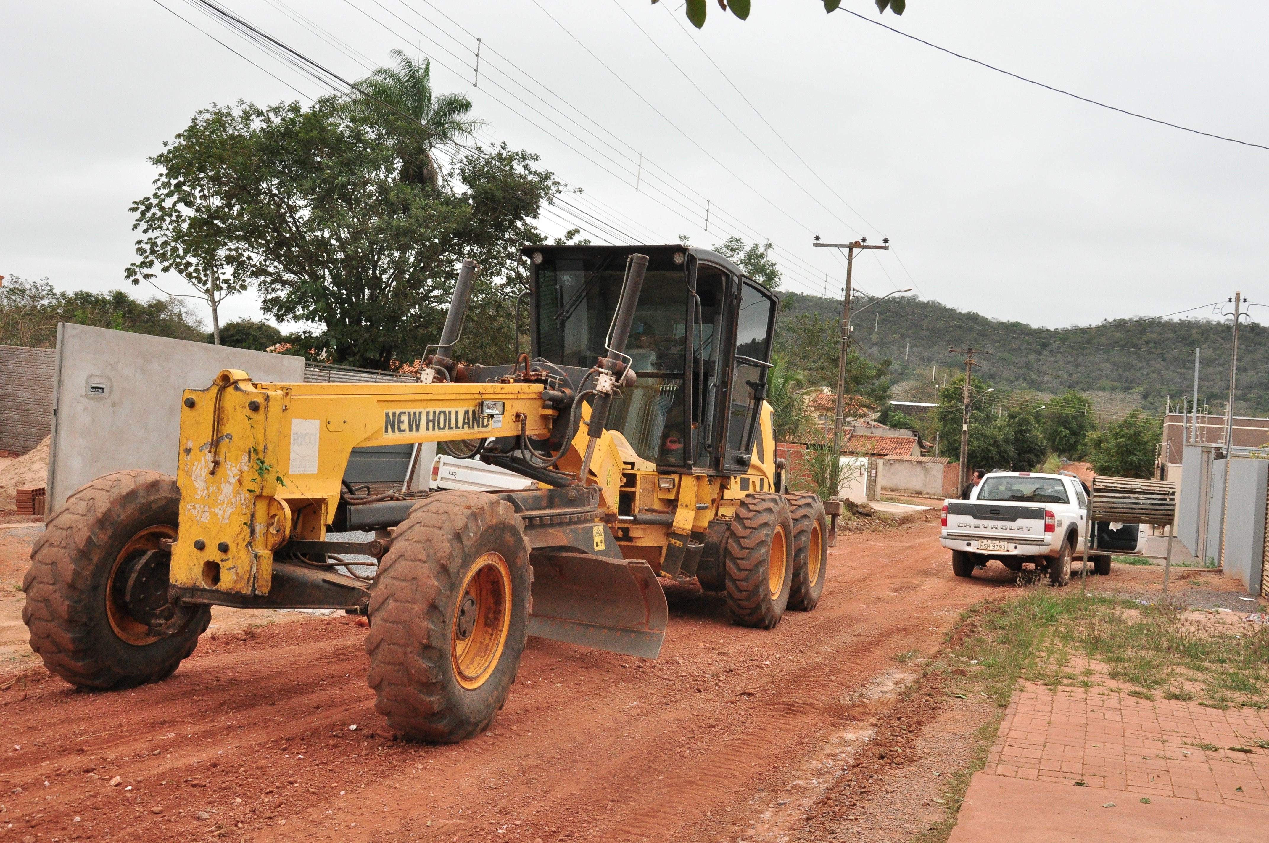 Patrolamento as ruas do loteamento Portal do Rio Formoso, Jardim Formoso e Avenida Matheus Muller. Foto: Jabuty