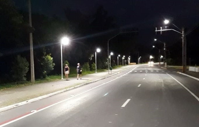 Melhoramento visa modernizar a iluminação pública. Foto: Divulgação