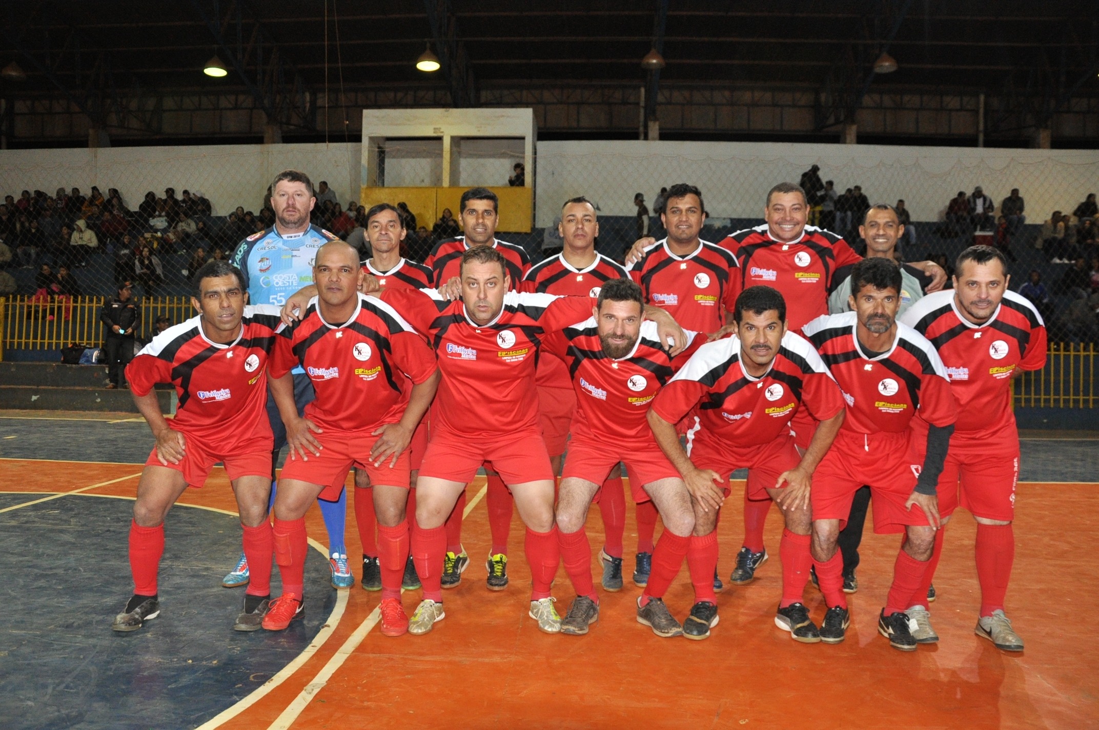 Finais do 3º Campeonato Municipal de Futsal Kanto Karajá Campeão Veteranos