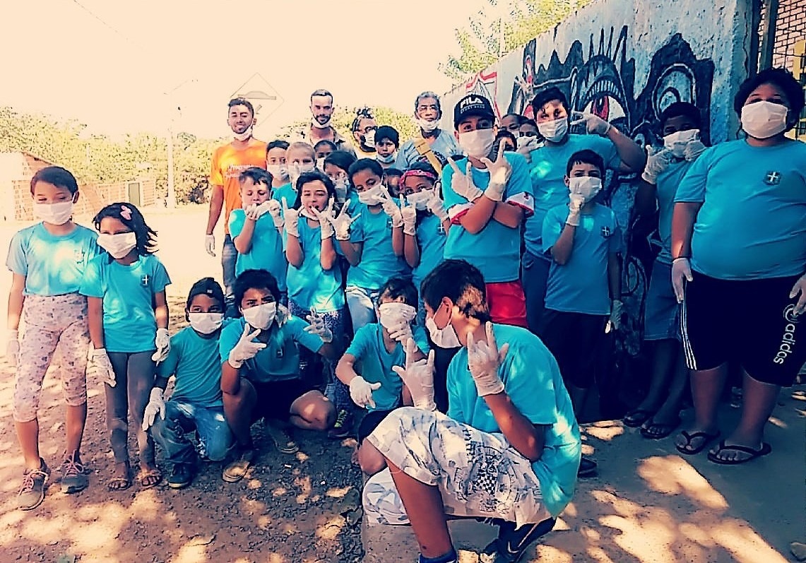 Ações contaram com a participação dos alunos. Foto: Divulgação