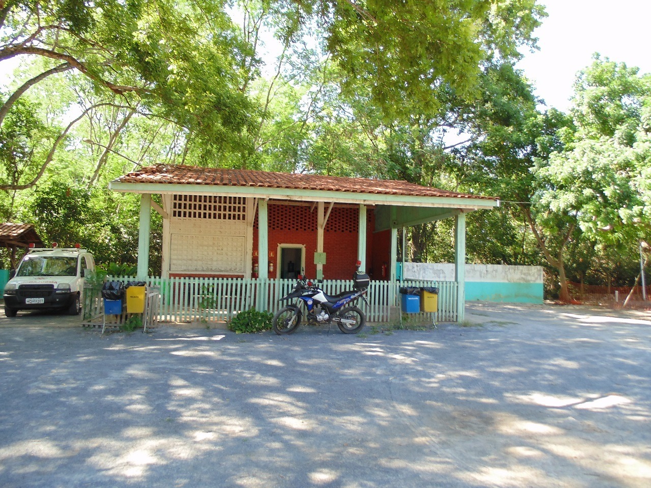 Cantina dos servidores do Balneário Municipal antes da reforma. Foto: Arquivo