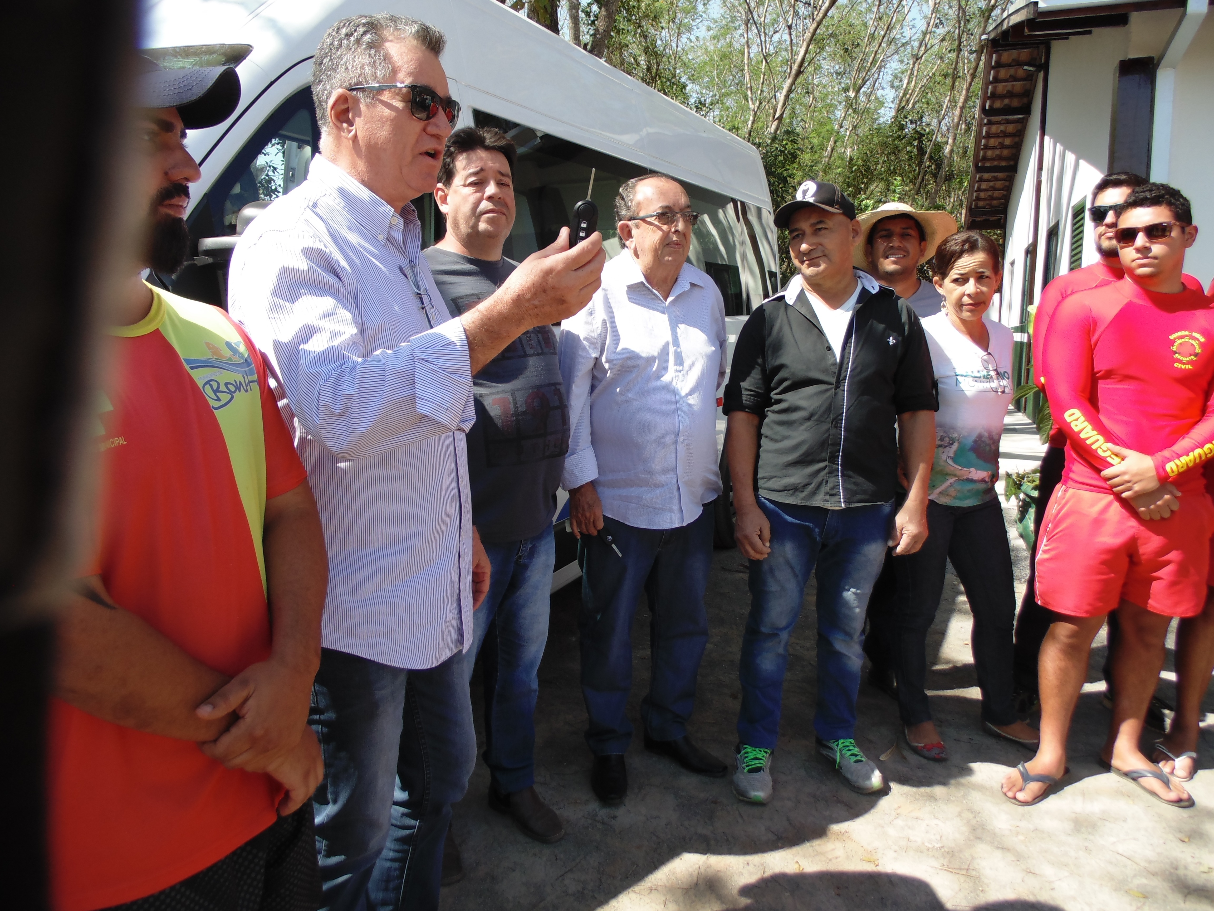 “É um desafio! Poucos funcionários têm um local tão adequado e bonito como esse