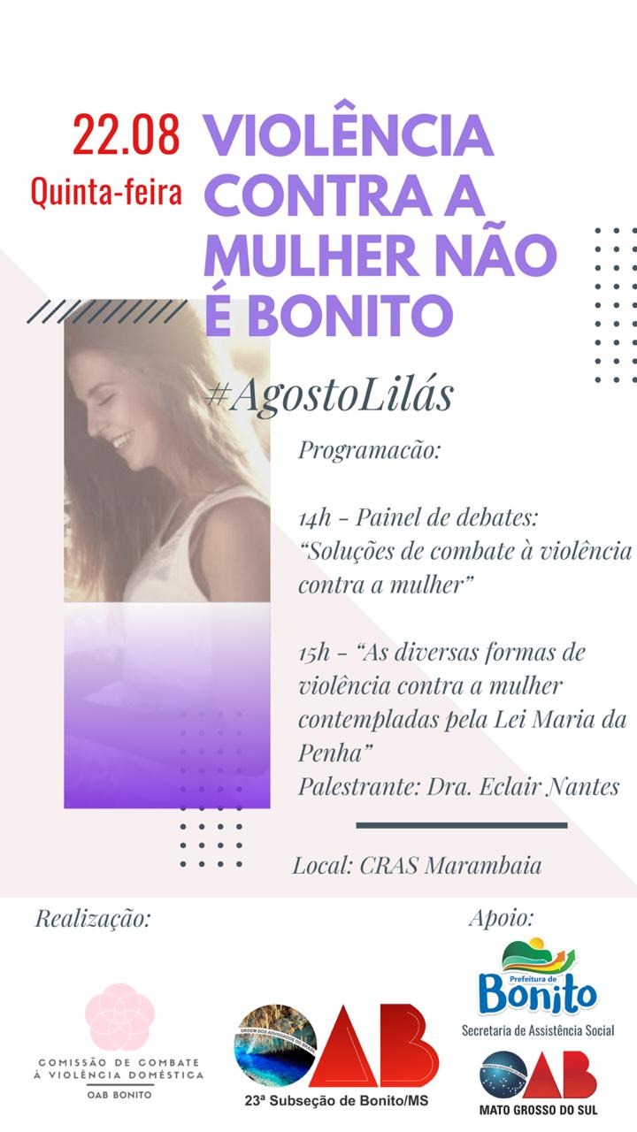 Bonito recebe Coordenadora Nacional do Grupo União das Advogadas do Brasil