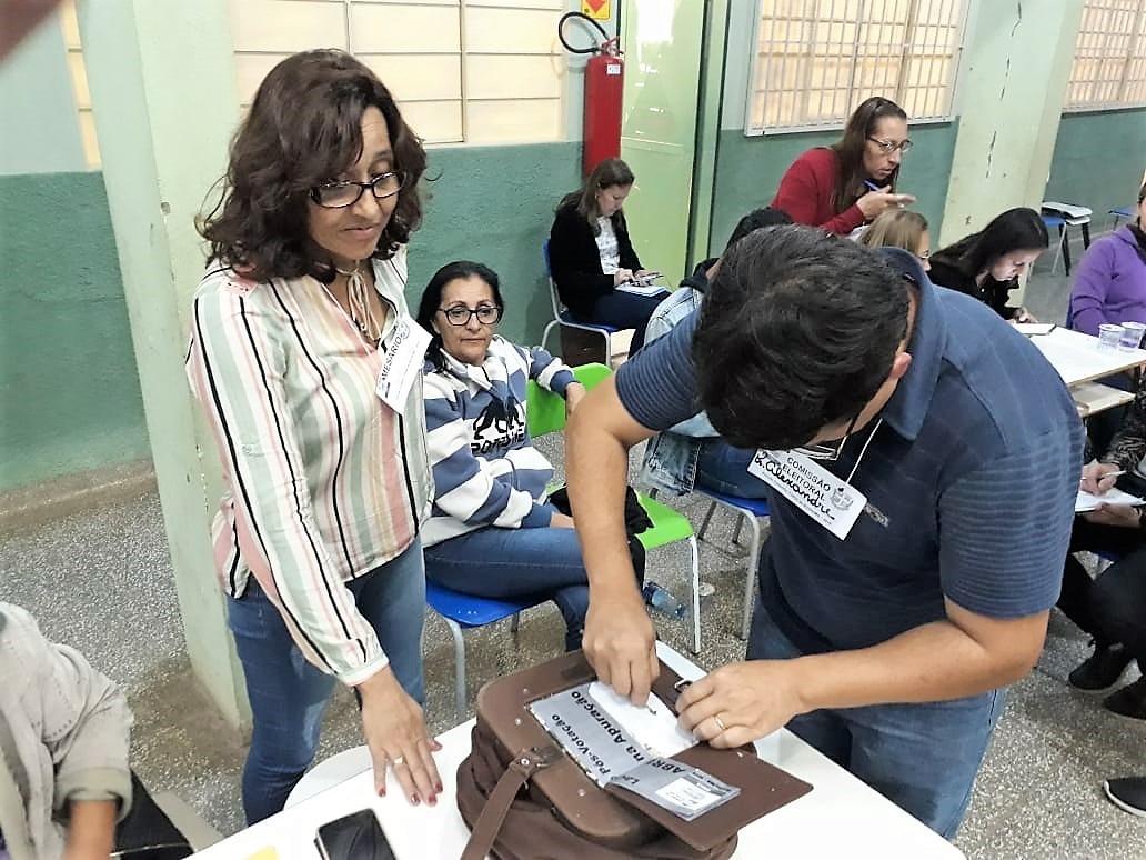 Urnas cedidas pelo TRE foram lacradas no sábado (5). Foto: Divulgação