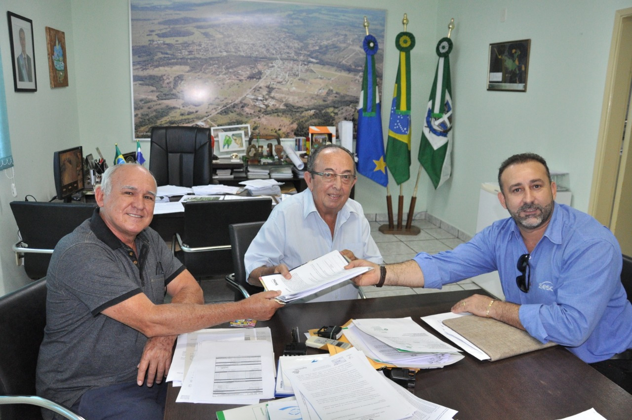 O SESC protocolou na prefeitura a documentação para a abertura do seu balneário. Foto: Jabuty