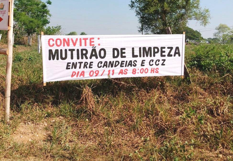 SEMA e Grupo Unidos Conservamos promovem mutirão de limpeza Trabalhos incluirão limpeza das margens do Córrego Marambaia Saladeiro. Foto: Divulgação