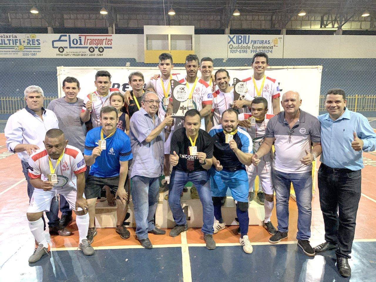 Equipe da ICP Avivamento sagrou-se campeã da competição. Foto: Jabuty